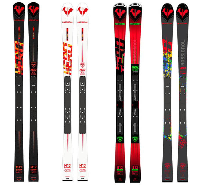 ROSSIGNOL La nuova gamma Hero Master, ST e una coloratissima